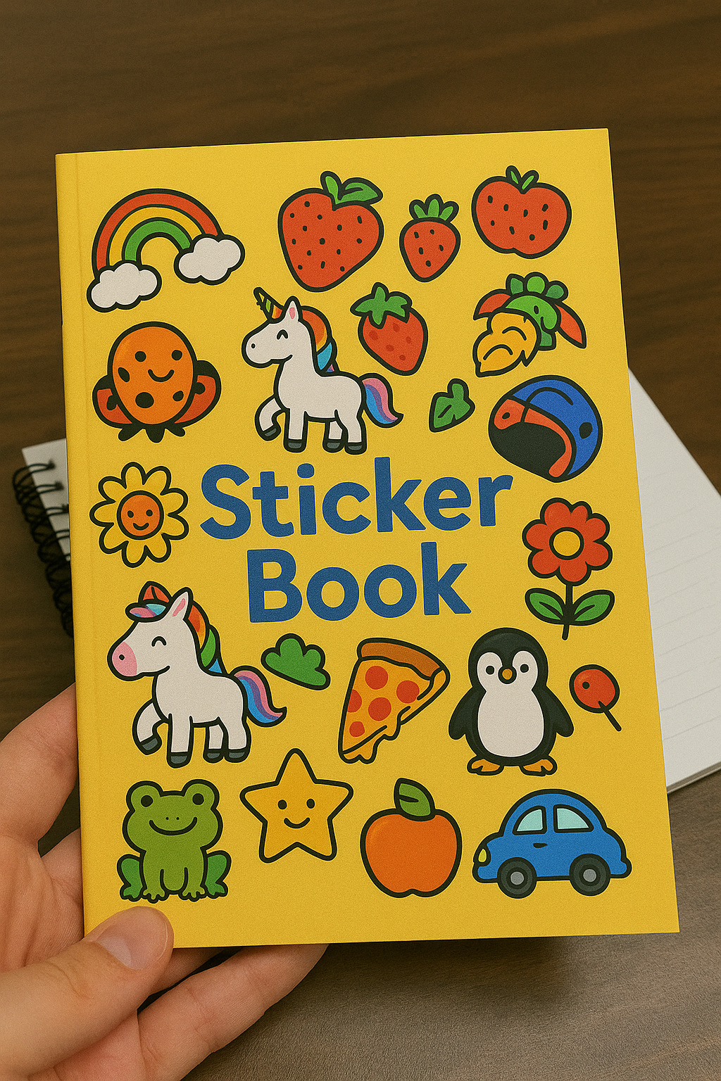 Custom Sticker Book Manufacturing